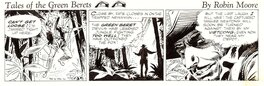 Joe Kubert - Tales of the Green Berets comic strip .( 1965 ° - Comic Strip