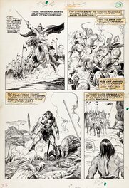 John Buscema - Savage Sword of Conan #19 Pg.33 - Planche originale
