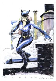 Mateo Guerrero - Catwoman par Guerrero - Illustration originale