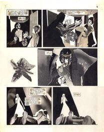 Alberto Breccia - Alberto Breccia el aire pg 5 1976 partly collage page - Comic Strip