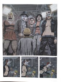 Miroslav Sekulić-Struja - Pelotes dans la fumée II - Comic Strip
