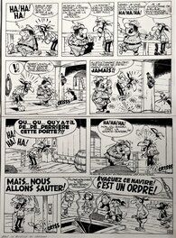 Marcel Remacle - Le Vieux Nick - Dans la Gueule du Dragon - Comic Strip