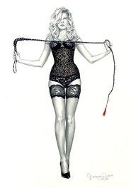 Giovanna Casotto - Giovanna Casotto - pin up Kim Basinger - Illustration originale