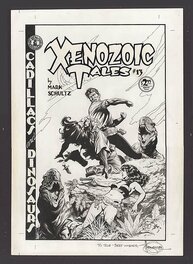Mark Schultz - Xenozoic Tales - Couverture originale