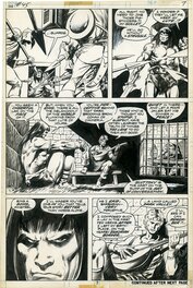 John Buscema - Conan the Barbarian #45 - Page 7 - Planche originale