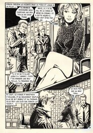 Xavier Musquera - La Sibérie Vicomte - Le Vicomte n°12 planche 92, comics pocket, Artima, - Planche originale