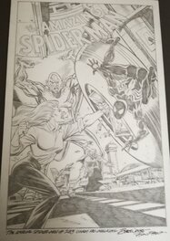 Ron Frenz - The amazing spiderman 283 cover - Couverture originale