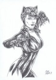 Mike Ratera - Catwoman par Ratera - Original Illustration