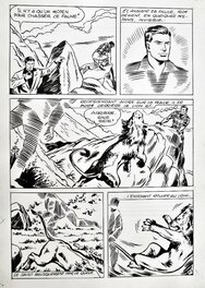 Sandro Angiolini - Rok l'invisible, épisode indéterminé - parution dans Brik n°63 (Mon journal) - Comic Strip
