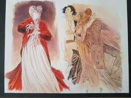 Tommaso Bennato - Bram Stokers Dracula - Illustration originale
