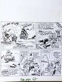 Cézard - SURPLOUF - page titre de la toute première histoire - Comic Strip