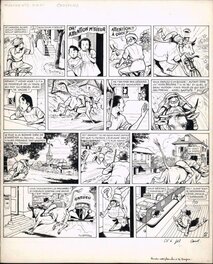 Frédéric-Antonin Breysse - Oscar Hamel et Isodore - La Rivière de Feu - planche 2 - Comic Strip