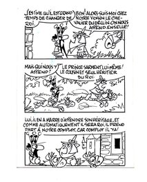 Noël Bissot - Le Baron, « Le Complot des Barons », 1966. - Comic Strip