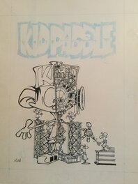 Midam - Les pires histoires de Kid Paddle #1 - Couverture originale