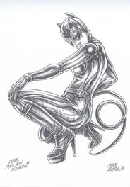 Mike Ratera - Catwoman par Ratera - Illustration originale