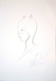 Joe Benitez - Catwoman - Illustration originale