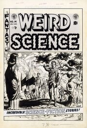 Wally Wood - Weird Science #14 - Couverture - Couverture originale