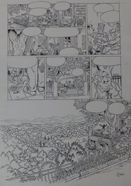 Eric Hübsch - Planche originale Cigalon page 13 - Comic Strip