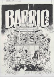 Carlos Giménez - Couverture Barrio 2 - Original Cover