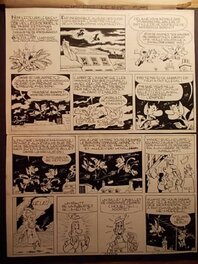 Jacques Devos - JOYEUX NOEL ! « Circuit fermé », planche 1, 1967. - Comic Strip