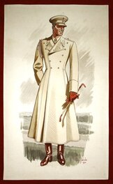 Edgar Pierre Jacobs - Soldat - Illustration originale