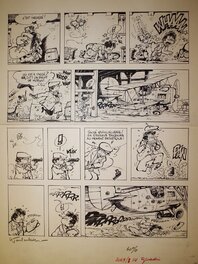 Marc Wasterlain - Le Docteur Poche, « Le Pivert Jaune pâle », planche 10, 1977. - Comic Strip