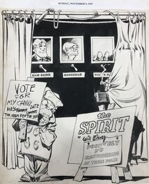 Will Eisner - The Spirit 09/11/47 p1 - Planche originale