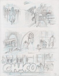 Will Eisner - New York : The Big City - Original art