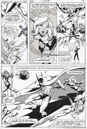Marshall Rogers - 1977-04 Rogers/Austin: Batman Detective Comics #468 p10 w. Black Canary - Planche originale