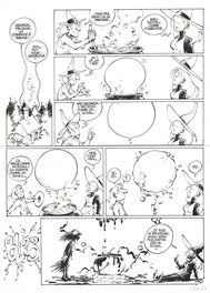 Clarke - Mélusine - 313 - superbe encrage - Comic Strip
