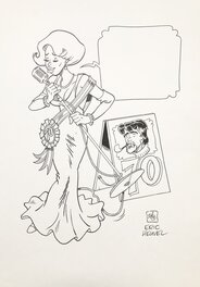Eric Heuvel - Daan Jippes 70 jaar - Comic Strip
