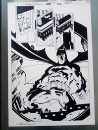 Scott McDaniel - Batman splash page - Planche originale