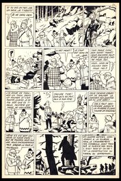 Maurice Tillieux - 1950 - Tillieux : Félix, "Le tueur fantôme" planche 9 - Comic Strip
