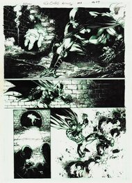 Rob Hunter - BATMAN The Dark Knight #8 page 9 - Planche originale