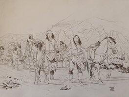 Original Illustration - "Geronimo" par JEF