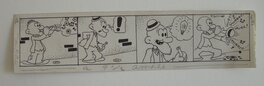 José Cabrero Arnal - Une bonne idée pour faire danser les pièces des poches ! circa 1930 - Comic Strip