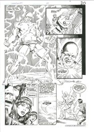 Ron Randall - Conqueror of the Barren Earth #4 page 16 - Planche originale