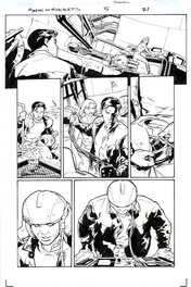 Stuart Immonen - Shockrockets #5 page 21 - Planche originale