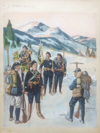 Fred & Liliane Funcken - L'uniforme et les armes des soldats de la guerre 1939-1945 - Illustration originale