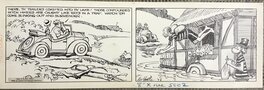 Clifford McBride - NAPOLEON - strip 1947 - 2/4 - Planche originale