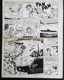 Comic Strip - Les belles histoires de l'oncle Paul - Le sous-marin se cachait dans un parc - planche