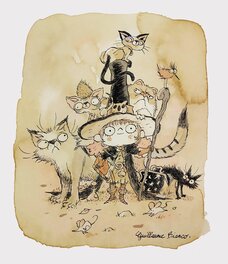 Guillaume Bianco - " Les Comptines Malfaisantes III - Histoires de Chats" p. 8 - Comic Strip
