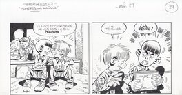 Carlos Giménez - Paracuellos VII, pág. 27. Bande refusée et non publiée - Comic Strip