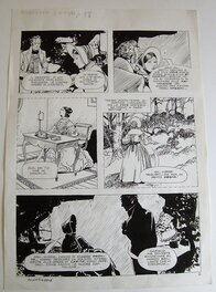 Attilio Micheluzzi - Page 7 d'une histoire romantique sur une pionnière des soins infirmiers . - Comic Strip
