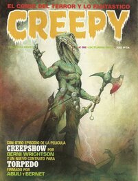 Première publication Espagnole Creepy #52 1983