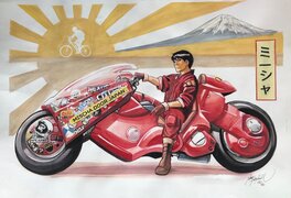 John Heijink - Hommage à Akira - Illustration originale