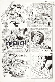 John Buscema - Fantastic Four #300 page 20 - Illustration originale