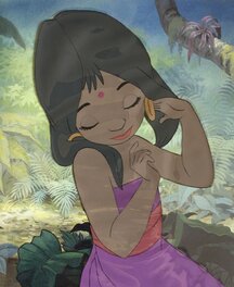 Studios Disney - Le Livre de la jungle - Planche originale