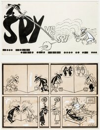 Antonio Prohias - Mad Magazine #67 (1961) Spy vs. Spy by Prohias - Illustration originale