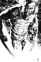 Mikaël Bourgouin - Hommage aux Comics : Wolverine - Illustration originale